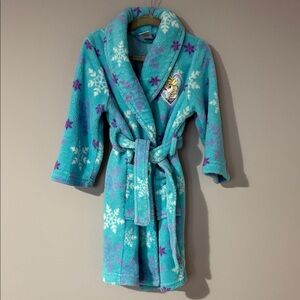 Disney Frozen Elsa Fleece Cozy Robe- Kids XS